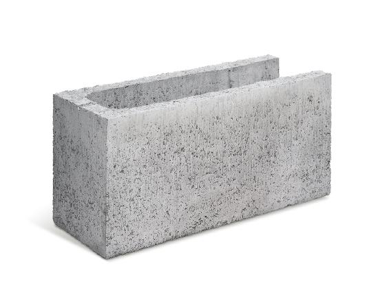 型枠コンクリートブロック隅形